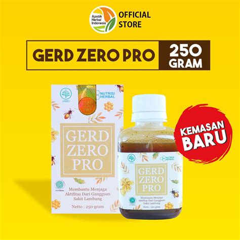 Jual No Gastro Gerd Zero Pro Madu Herbal Untuk Asam Lambung Maag