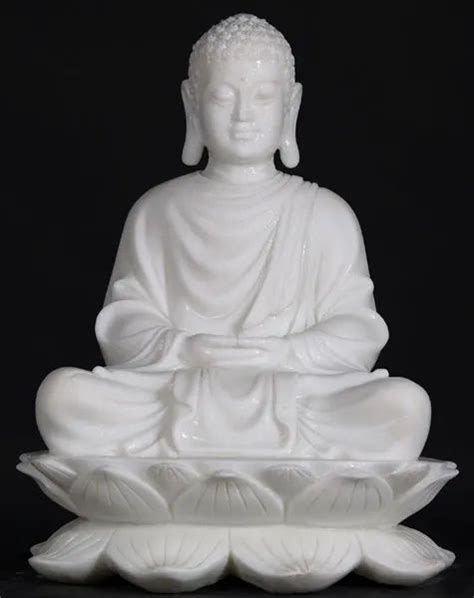 White Buddha Marble Statue For Home At Rs 31000 In Jaipur ID 2881544830