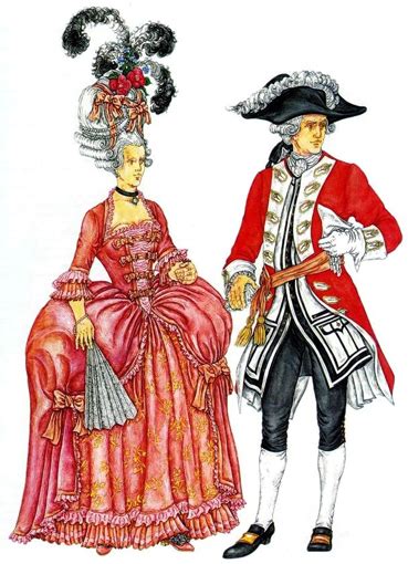 Rokoko-Stil in Kleidung