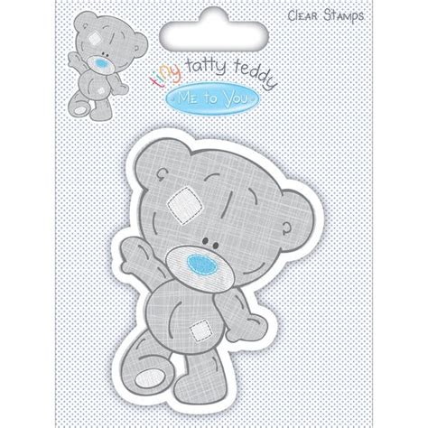 Tiny Tatty Teddy Clear Stampsboy Character Overstock 10155306