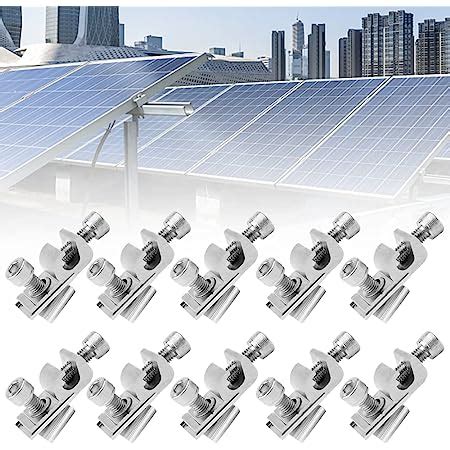 St Ck Erdungsklemme Pv Modul Solarpanel Erdungsclips Solarmodul