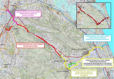 Las obras de la vía verde de Tavernes empezarán antes de verano