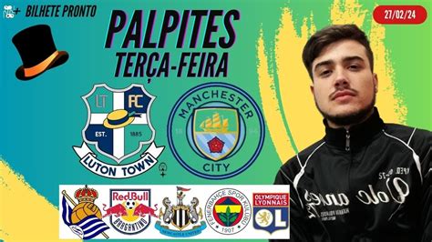 Palpites E Apostas De Futebol Para Hoje Bilhete Pronto