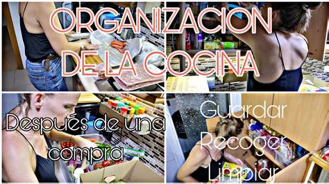 COMO ORGANIZACION MI COCINA después de una Super compraDespensa