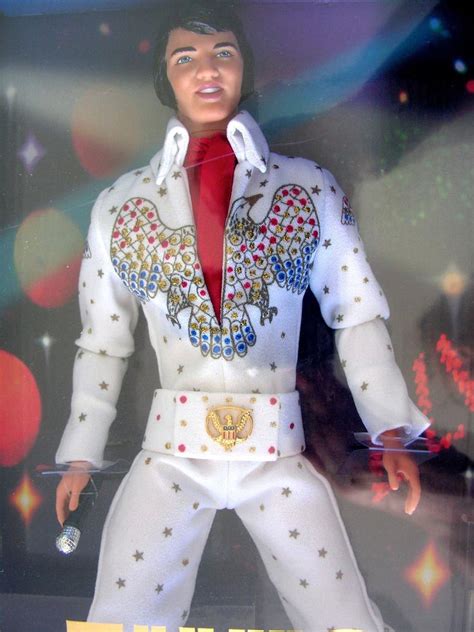 Elvis Featuring The White Eagle Jumpsuit ~ Timeless Treasures 2000 ~ New In Box 1730864902