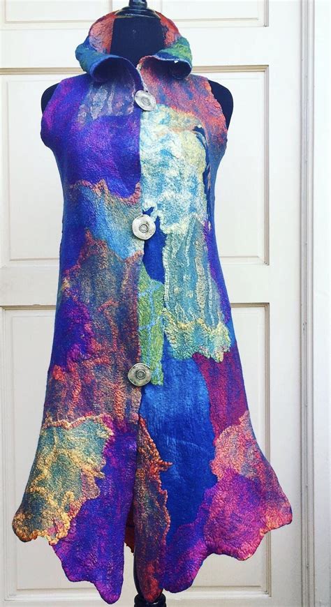 Wearable Art Clothing — Couture Felt Art In 2020 Wearable Art