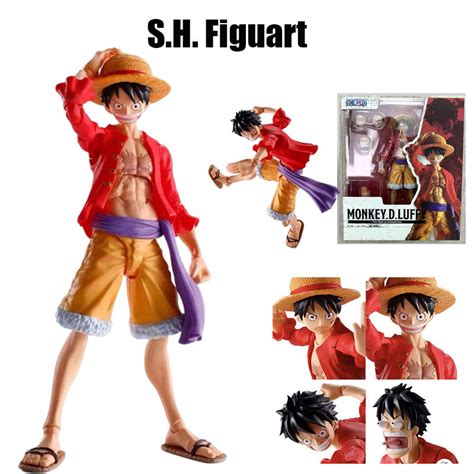 S H Figuart One Piece Shf Luffy Roronoa Zoro Macaco D Portgas Ace