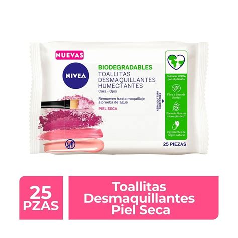 Toallitas Desmaquillantes Nivea Para Piel Seca A Sensible 25 Pzas Walmart En Línea