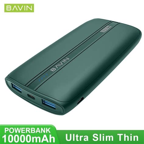 Bavin Mah Slim Portable Size Powerbank Pc Dual Input And Output