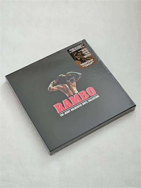 Rambo The Jerry Goldsmith Vinyl Collection 5 Lp Color Vinyl