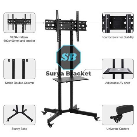 Jual Bracket Braket Standing Tv Led Lcd Inch