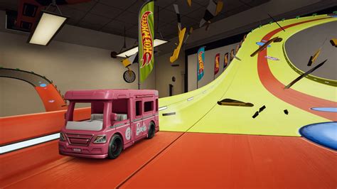 Hot Wheels Unleashed Barbie Dream Camper Official Promotional Image