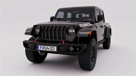 Jeep Gladiator Rubicon - 3D Model by FIRA