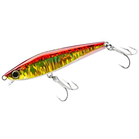 楽天市場DUEL デュエル HARDCORE ハードコア ルアー ペンシルベイト ハードコア ヘビーショット S 85mm 重量 20g F1180 HGR アカキン シーバス