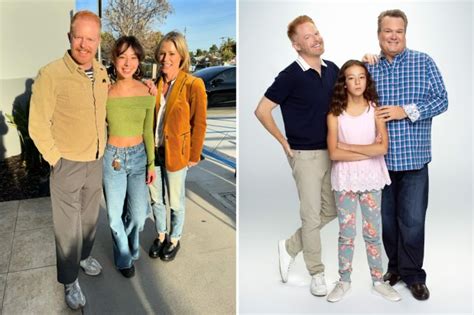 Modern Family's Jesse Tyler Ferguson and Julie Bowen reunite with co ...