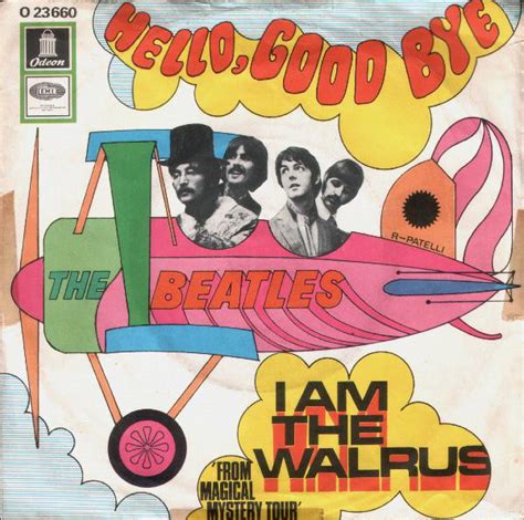 The Beatles Hello Goodbye I Am The Walrus 1967 A2B Airplane