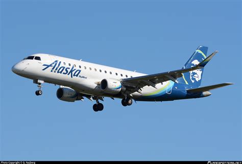 N170SY Alaska Airlines Embraer ERJ 175LR ERJ 170 200 LR Photo By G