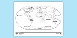 Ks Labelled Printable World Map World Geography Map