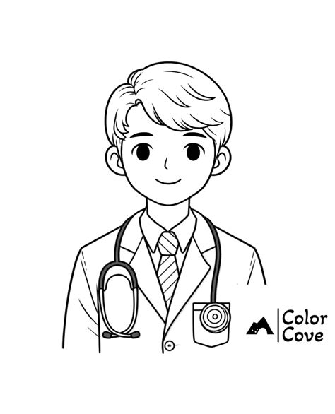 30 Free Doctor Coloring Pages The Color Cove