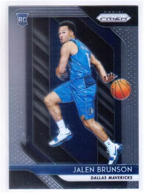 JALEN BRUNSON RC 2018-19 Panini Prizm Rookie New York Knicks EUR 0,91 ...