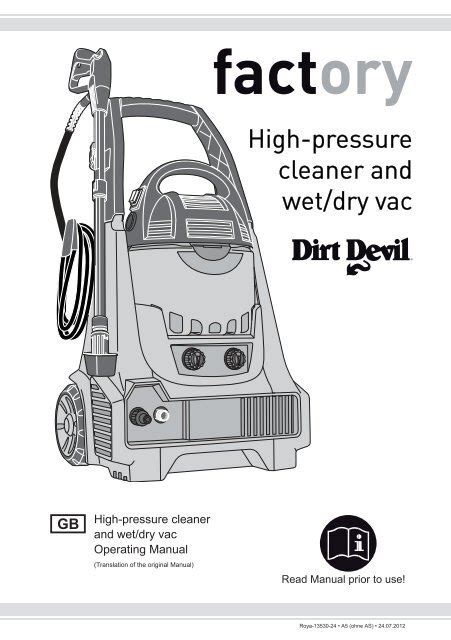 Mac Allister Pressure Washer Manual Brlena