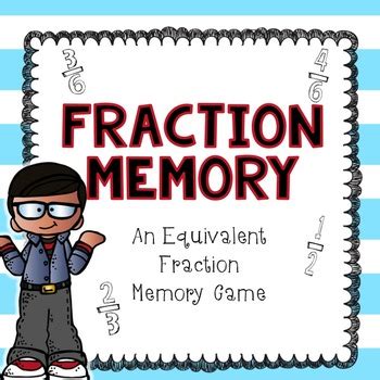 Equivalent Fractions Memory Game By Fun In Th Tpt