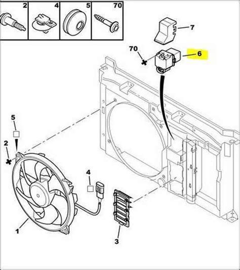 For Citroen C4 Picasso Berlingo Radiator Fan Cooling Resistor Relay