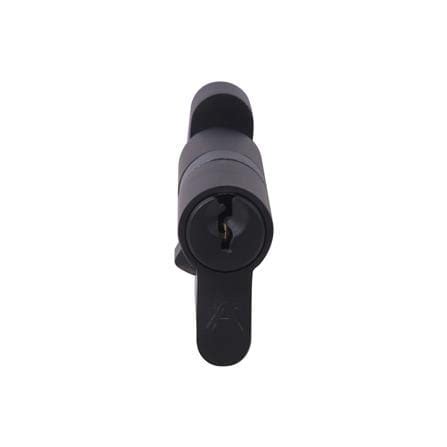 ไส้กุญแจ MORTISE ทั่วไป 1 ด้าน HAFELE 489.56.630 สีดำ
