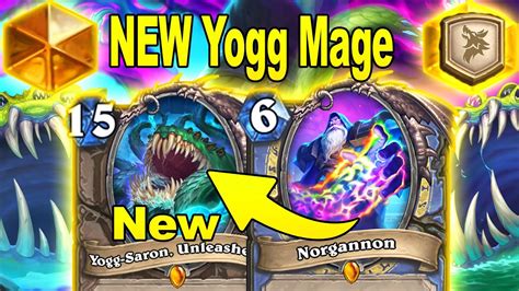 My New Yogg Mage Deck Is The Most Fun To Watch Before Bed Time At