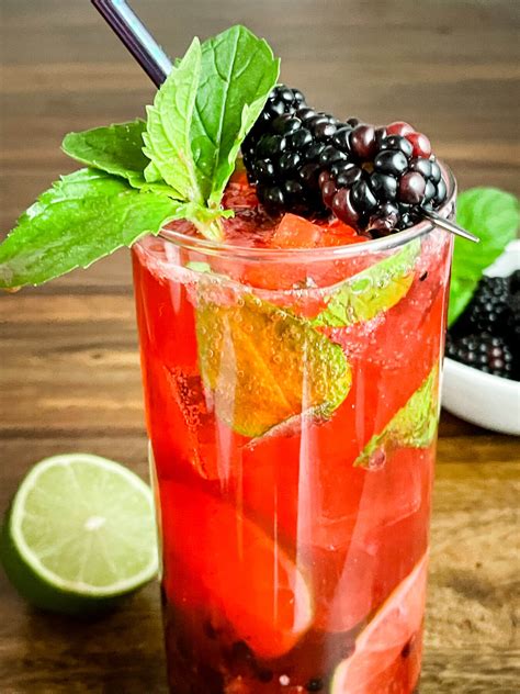 Blackberry Mojito Three Olives Branch