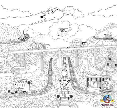 Free Coloring Pages Printable Pictures To Color Kids Drawing ideas: Thomas Tank The Train ...