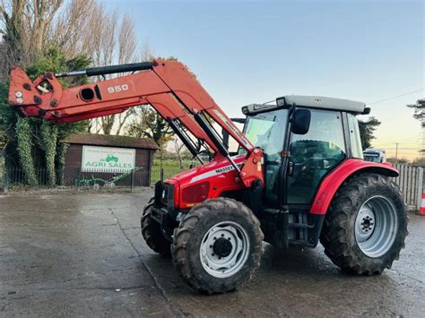 Massey Ferguson 5455 4wd Tractor Cw Massey Ferguson 950 Front Loader