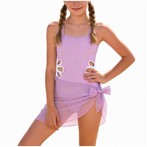 Linfrsh One Piece Girls Swimsuit Girls Swimsiut One Piece Bathing Suits