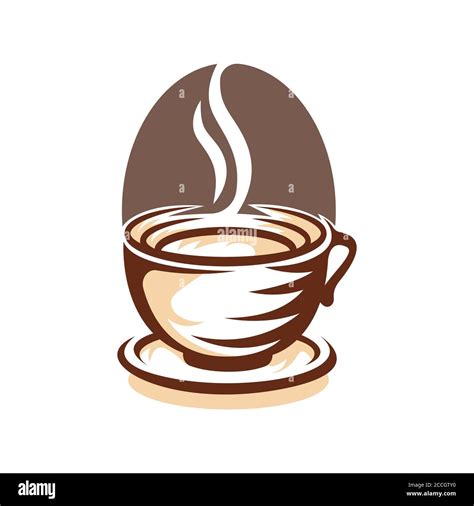 Illustration Vectorielle Avec Logo Coffee Design Vectoriel Du Logo Du