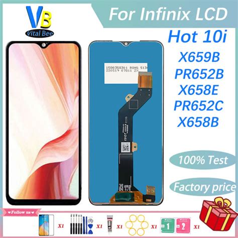 For Infinix Hot I Lcd Display Touch Screen Digitizer Assembly Replacement Tested Well No
