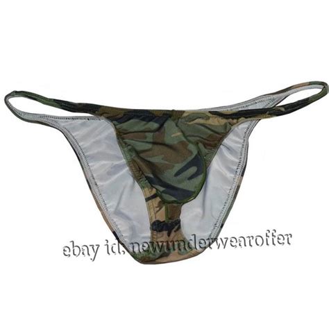 Men Bulge Pouch Bikini Briefs Underwear Male Gym String Jockstrap Hipster Brief Ebay