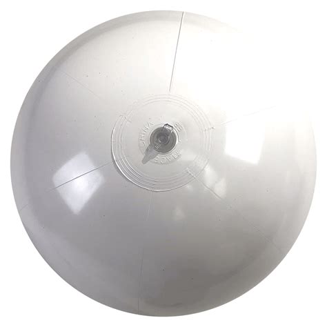 16 Inch Solid White Beach Ball White Beach Balls Beach Ball Solid