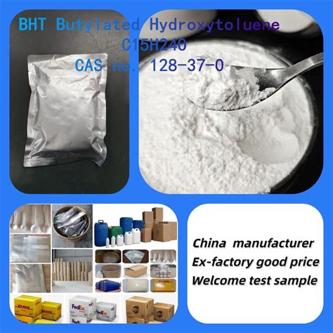 Butylated Hydroxytoluene Antioxidant Bht Cas Food Additive Bht