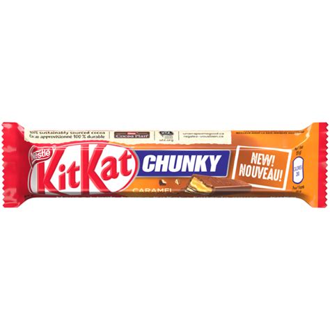 KITKAT CHUNKY Caramel Bar Nestlé Canada