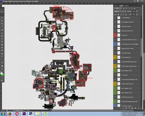 Map Of Black Mesa Research Facility Page Freeman S Mind