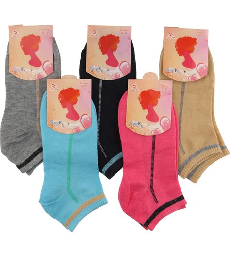 Носки женские короткие BoYi бамбук Socks купить оптом с доставкой в РФ ...