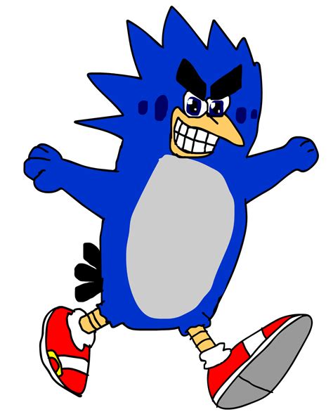 Angry Sonic the Hedgehog by AlexanderSerdyuk on DeviantArt