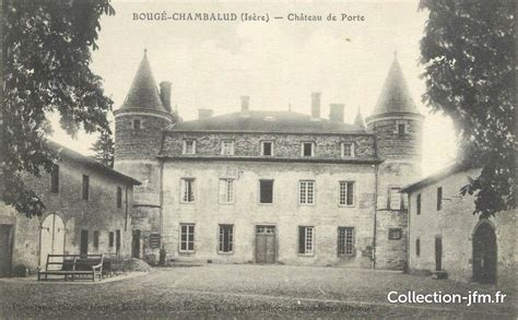 CPA FRANCE 38 Bougé Chambalud château de porte 38 isere autres