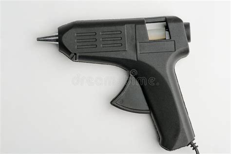 Hot Glue Gun On White Stock Image Image Of Studio Repair