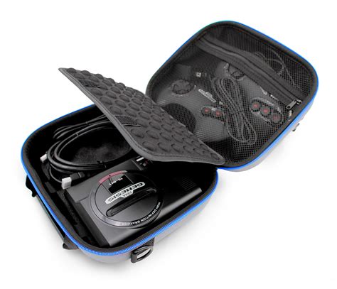 Casematix Travel Case Compatible With Sega Genesis Mini 2019 And