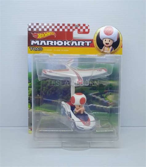 Promo Hotwheels Hot Wheels Mario Kart Toad P Wing Plane Glider Diskon Di Seller