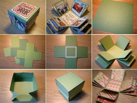 Dicas De Caixa Surpresa Artesanal Diy Birthday Gifts Photo Album Diy