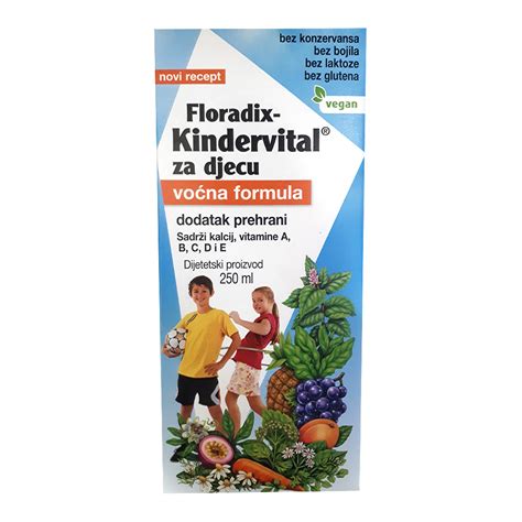 Floradix Kindervital Za Djecu Herbalno