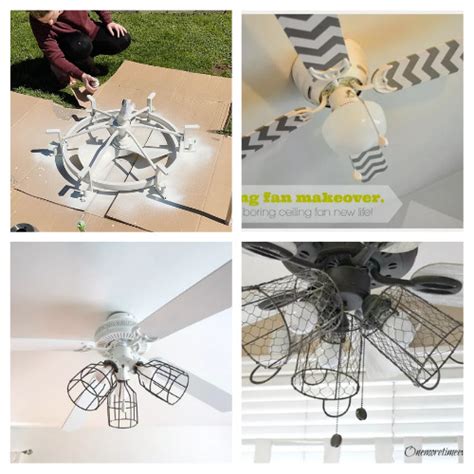 12 Beautiful DIY Ceiling Fan Makeovers- A Cultivated Nest