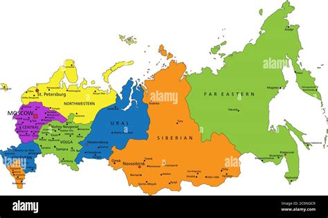 Карта России И Соседей Политическая - 62 фото